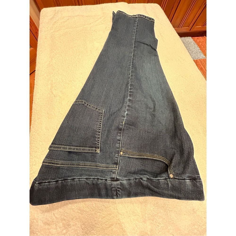 Lee Style Up 16 medium dark blue pull on pants - Picture 8 of 10